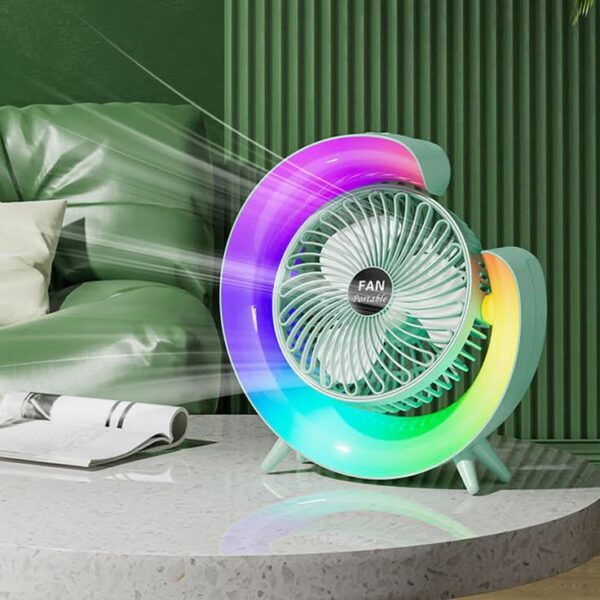 Colorful Desktop Fan