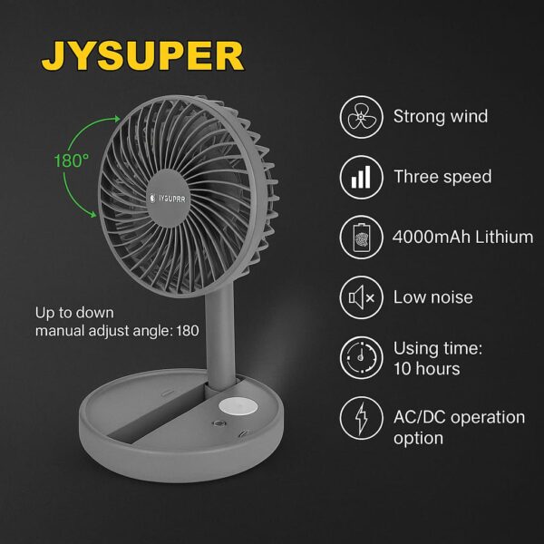 JYSUPER JY-2215 প্রফেশনাল মিনি ফ্যান